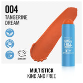 Rimmel London - Kind & Free Tinted Multi Stick - Tangerine Dream 004